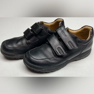 Geox Respira BLK Leather Loafers, 5.5 Fall Sale